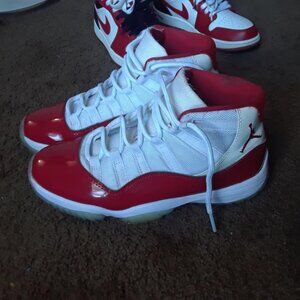 Cherry red retro 11s sz 10.5